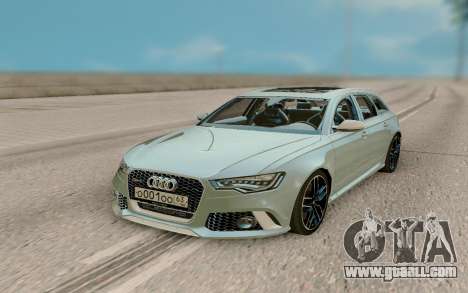 Audi RS6 Avant for GTA San Andreas