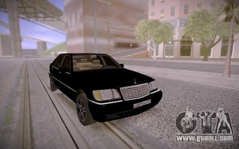 Mercedes-Benz S600 W140 Stock for GTA San Andreas