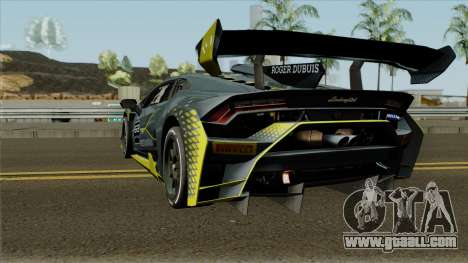 Lamborghini Huracan Super Trofeo EVO 2018 for GTA San Andreas
