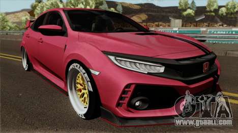 Honda Civic Type R v2.1 2017 for GTA San Andreas