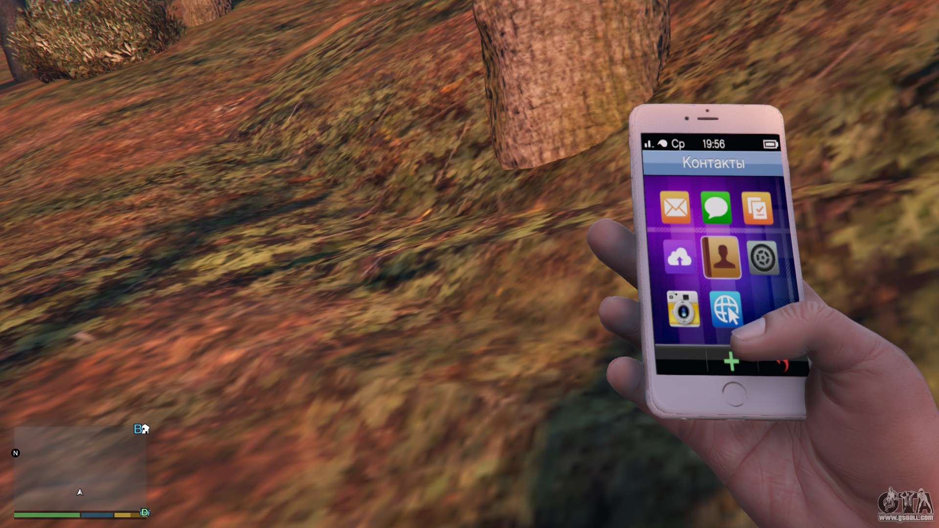 GTA V Mod Replaces Michael's iPhone with a Windows Phone