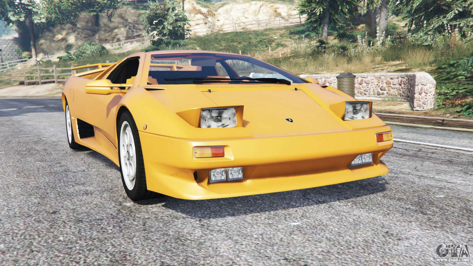 Lamborghini Diablo VT 1994 v1.5 replace for GTA 5