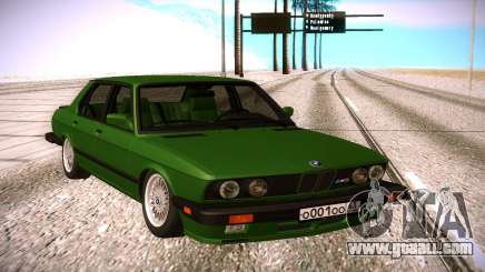 BMW 528E for GTA San Andreas