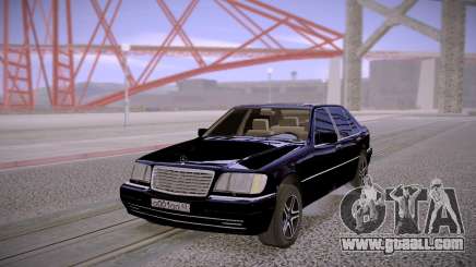 Mercedes-Benz S600 W140 Stock for GTA San Andreas