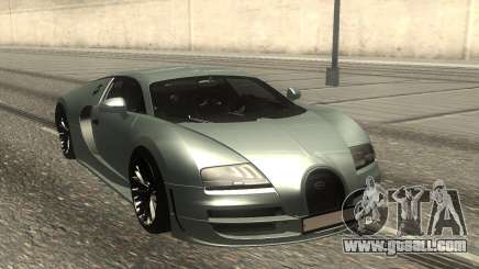 Bugatti Veyron Stock for GTA San Andreas