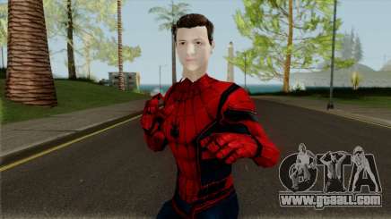 Spider-Man Homecoming Tom Holland Unmasked for GTA San Andreas