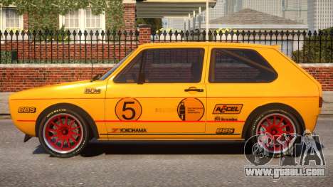 VW Golf GTI MK1 Rally PJ for GTA 4