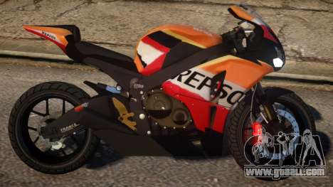 2017 Honda CBR1000rr Repsol for GTA 4