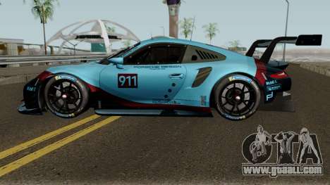 Porsche 911 RSR 2018 for GTA San Andreas