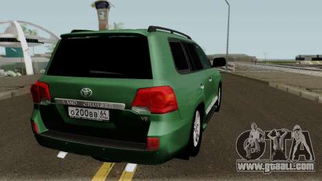 Toyota Land Cruiser 200 Government for GTA San Andreas