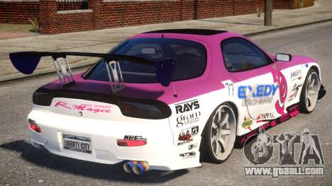 RX-7 Exedy Drift Car for GTA 4