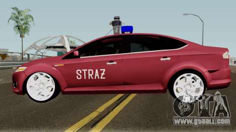 Ford Mondeo Polskiej Strazy Pozarnej for GTA San Andreas