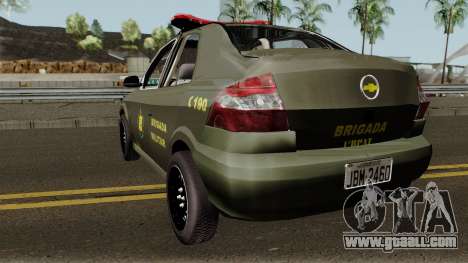 Chevrolet Prisma Brigada Militar for GTA San Andreas