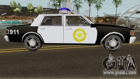 Springfield PD Cruiser for GTA San Andreas