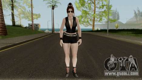 Mai Shiranui (Short Leather) From Dead or Alive for GTA San Andreas