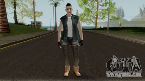 GTA Online Female Random Skin 2 (Bikers DLC) for GTA San Andreas