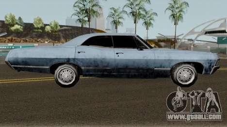 Chevrolet Impala 67 Sobrenatural V2 for GTA San Andreas