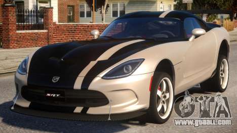 Dodge Viper 2013 PJ4 for GTA 4