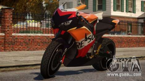 2017 Honda CBR1000rr Repsol for GTA 4