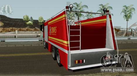 Iveco Trakker Firetruck for GTA San Andreas