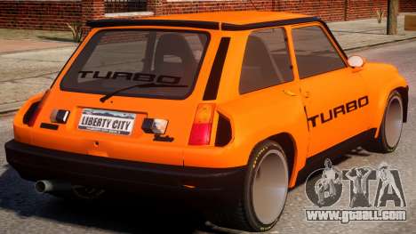 Renault 5 Turbo V2 for GTA 4