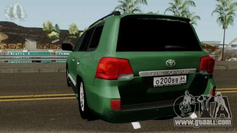 Toyota Land Cruiser 200 Government for GTA San Andreas