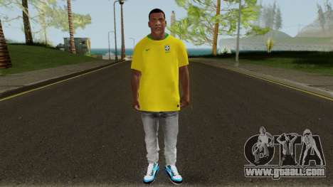 Franklin Brazil World Cup for GTA San Andreas