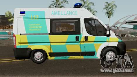 Fiat Ducato Geo Ambulance for GTA San Andreas