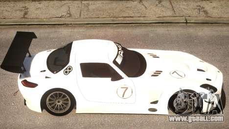 Mercedes-Benz SLS AMG PJ1 for GTA 4