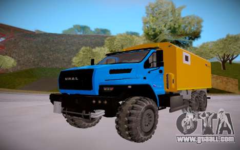 Next Ural 4320 Transport of explosives for GTA San Andreas