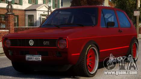 VW Golf GTI MK1 for GTA 4