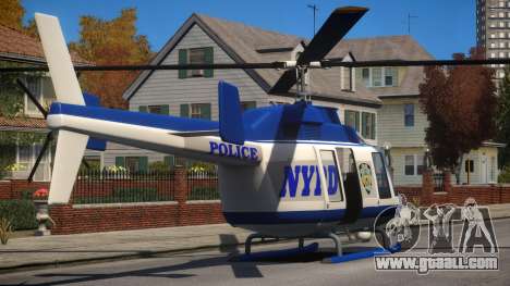 NYPD Police Maverick for GTA 4