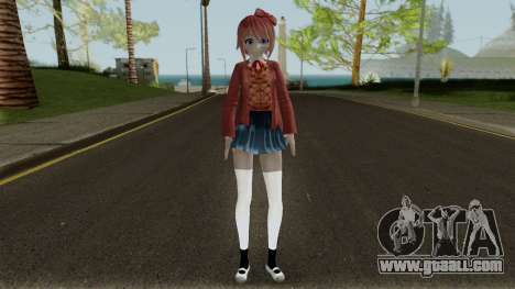 Sayori (DDLC) for GTA San Andreas