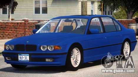 1998 BMW 750 E38 for GTA 4