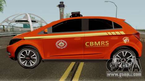 Chevrolet Onix Brazilian Police for GTA San Andreas