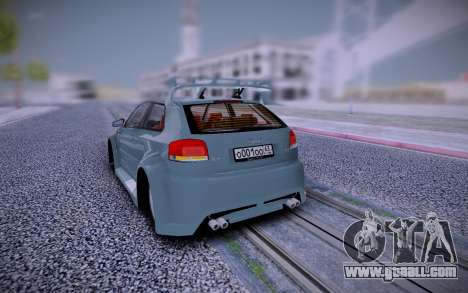 Audi A3 Rus Plates for GTA San Andreas