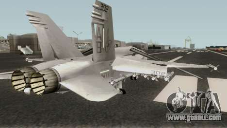 FA-18C Hornet for GTA San Andreas