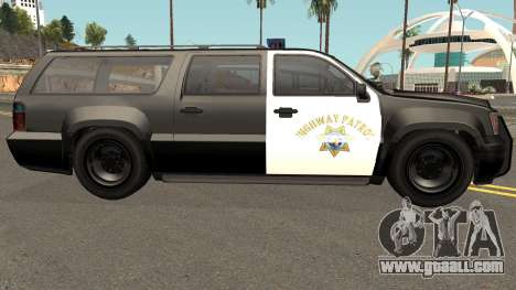 Declasse Granger SAHP Police GTA V for GTA San Andreas