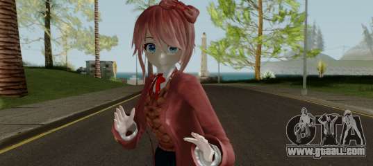 Download Sayori from Doki Doki Literature Club for GTA 5