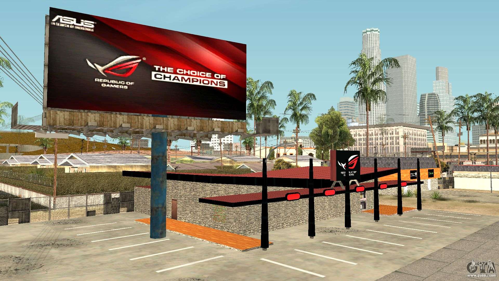 Asus ROG Store for GTA San Andreas