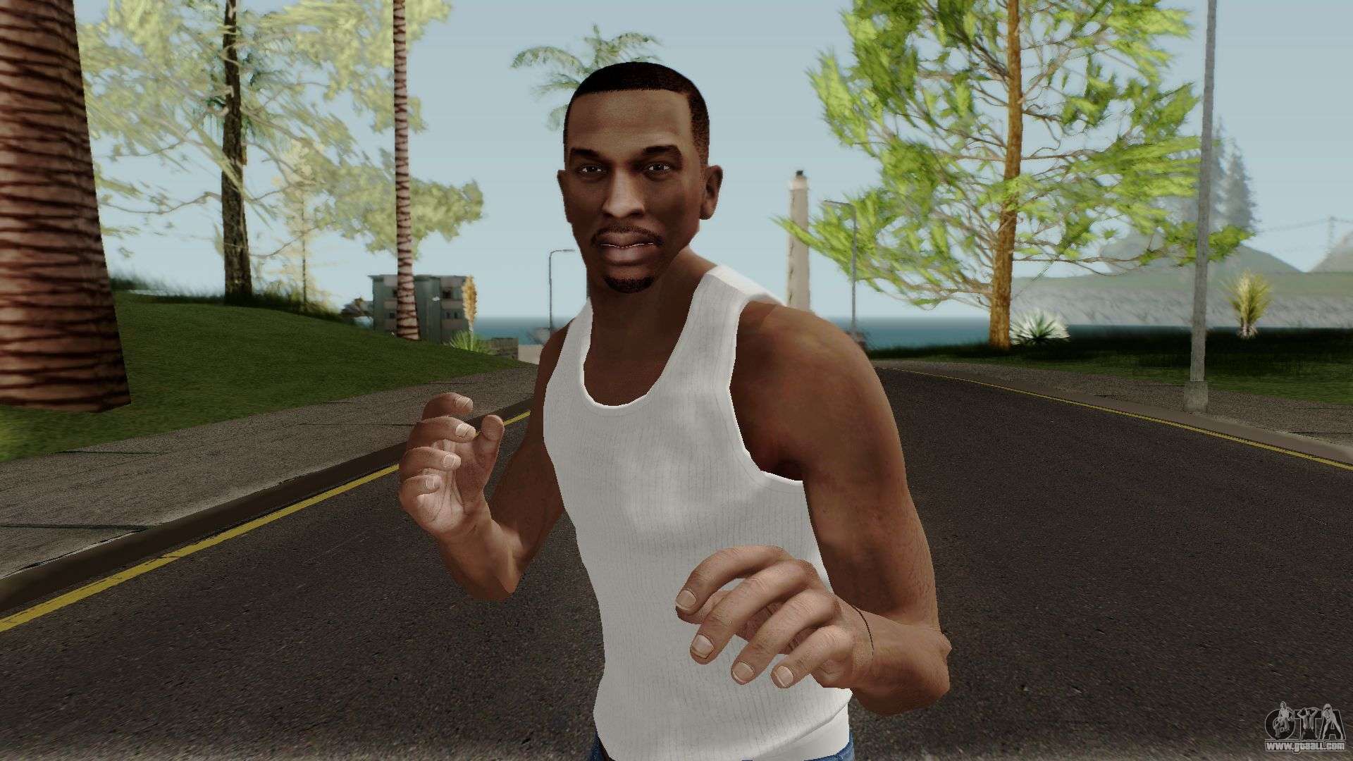 Cj From San Andreas In Gta Game Gta V Grand Theft Auto On Gta Cz Sexiezpicz Web Porn