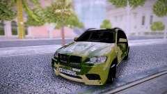 BMW X5M Camo for GTA San Andreas