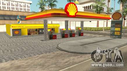 Shell Gas Station Updated for GTA San Andreas