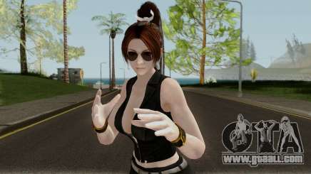 Mai Shiranui (Short Leather) From Dead or Alive for GTA San Andreas