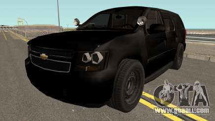 Chevrolet Tahoe SUV (Police Livery) Low-poly for GTA San Andreas