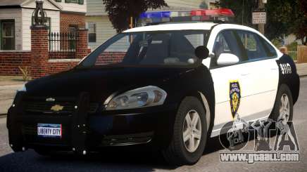 2012 Chevrolet Impala Police for GTA 4