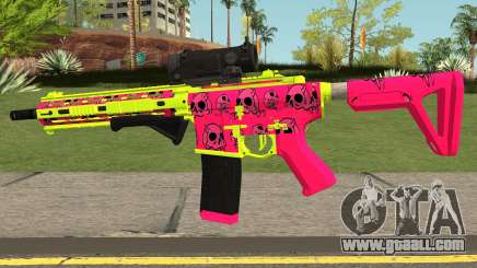 GTA Online Gunrunning Carbine Rifle MK.II Pink for GTA San Andreas