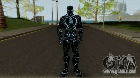 Ironman Mk4 Tron Legacy Armor for GTA San Andreas