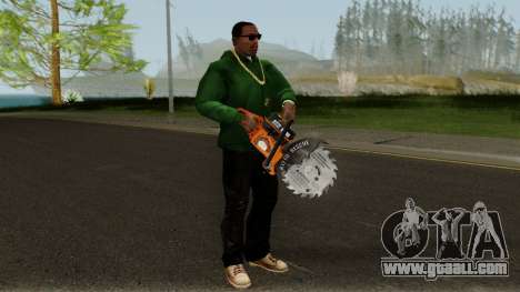 Disc Chainsaw for GTA San Andreas