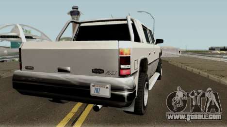 Declasse Rancher FXT (fixed reflections) for GTA San Andreas
